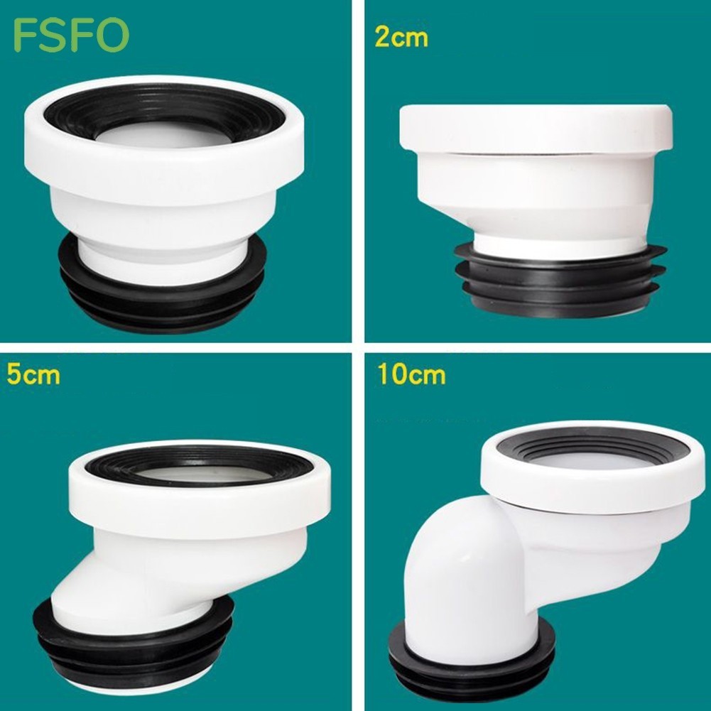 Fsfo Wc Connection Nozzle Connection Toilet Pipe Nozzle Drain Straight