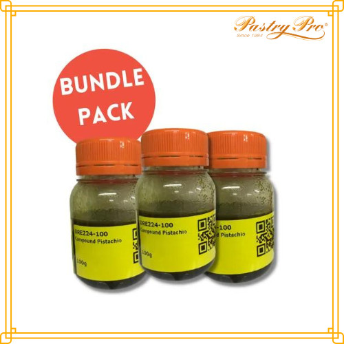 Bundle Pack Dreidoppel Compound Pistachio Paste 100gm X 3btl