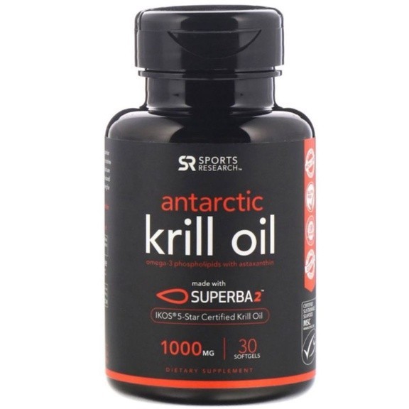 Sports Research Superba Antarctic Krill Oil With Astaxanthin