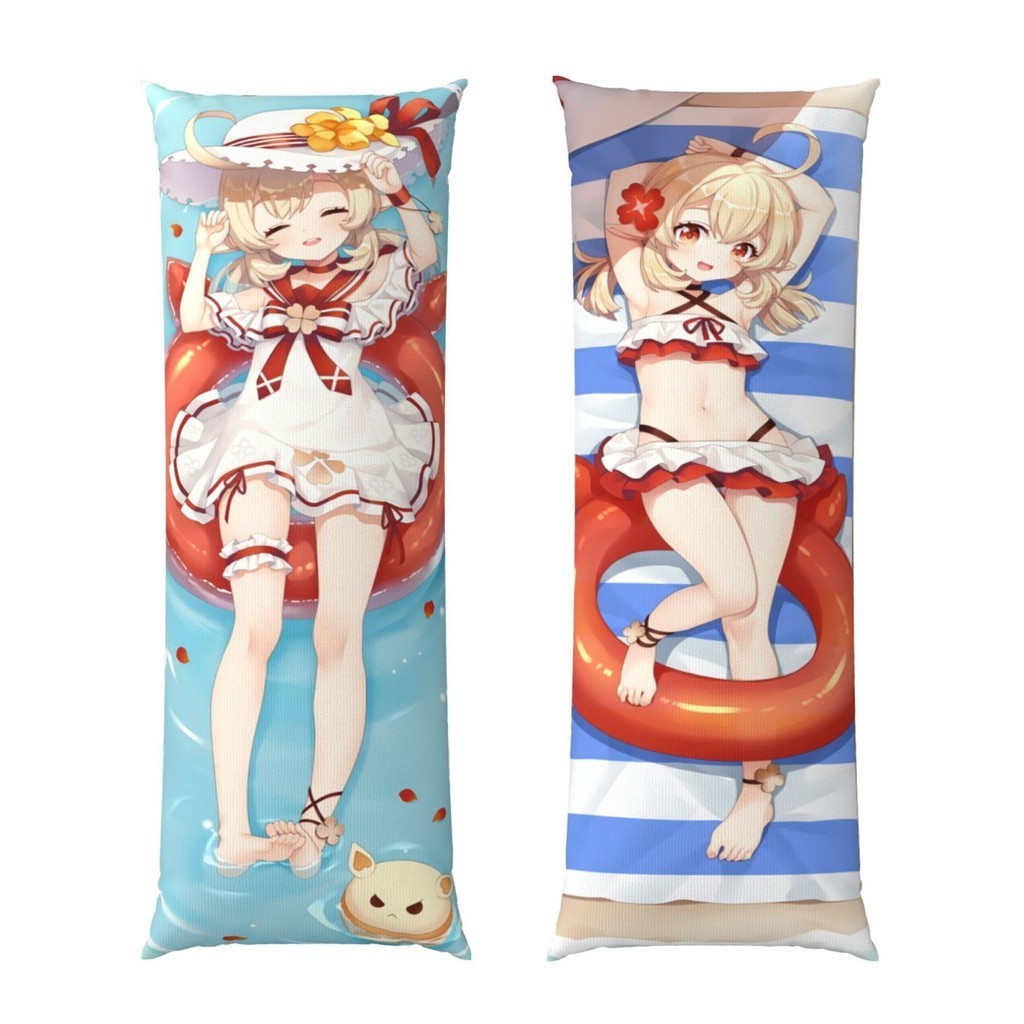 New Genshin Impact Klee Dakimakura Anime Girl Hugging Body Pillow Case