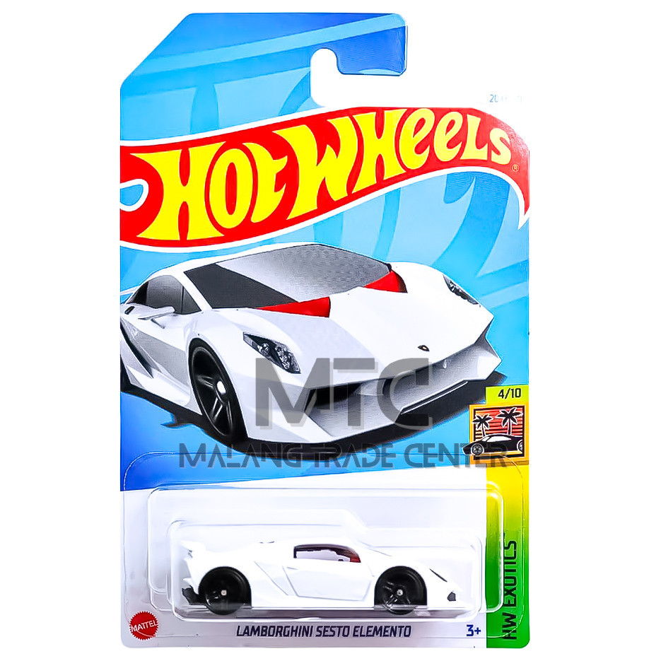 PUTIH Hot Wheels Lamborghini Sesto Elemento White K Shopee Malaysia