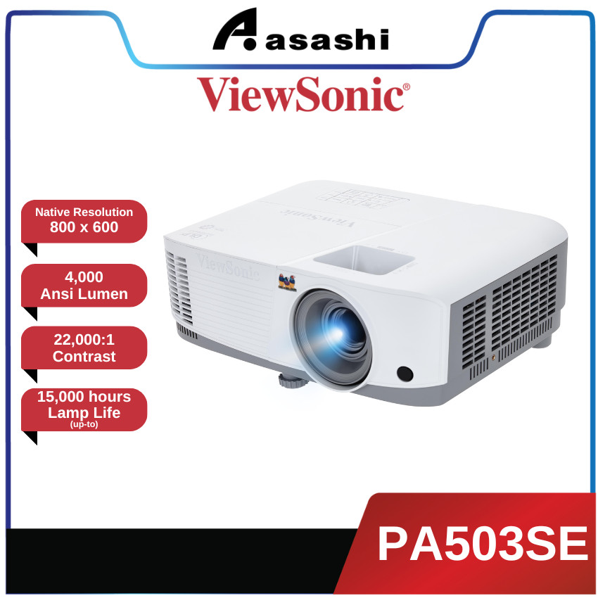 Viewsonic Pa Se Ansi Lumens Svga Projector Shopee Malaysia