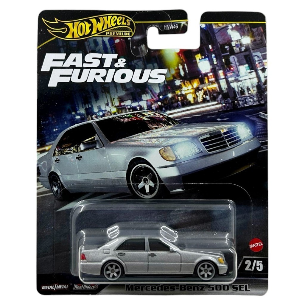 Hot Wheels Fast Furious Mercedes Benz 500 Sel Shopee Malaysia