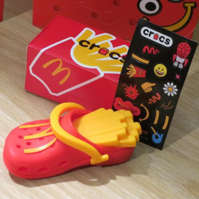 Keychain Mcdonalds Crocs Keychain Mcdo Fries Crocs Happy Meal Toys