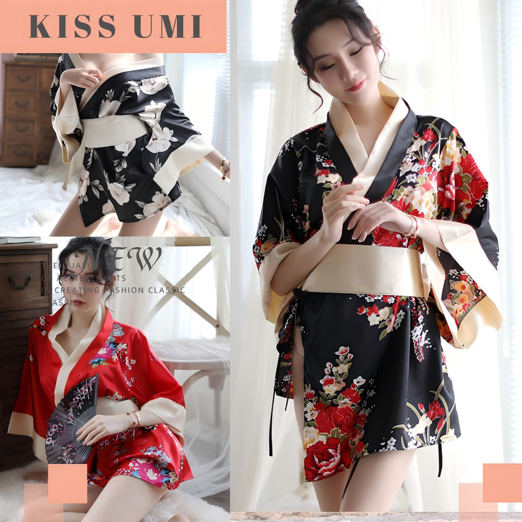 New Japanese Style Kimono Temptation Sexy Lingerie Sexy Kimono Role
