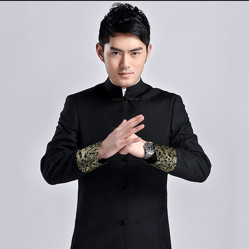 Tunic Men S Suit Suit Literary Style Performance Chi Zhongshan Suit