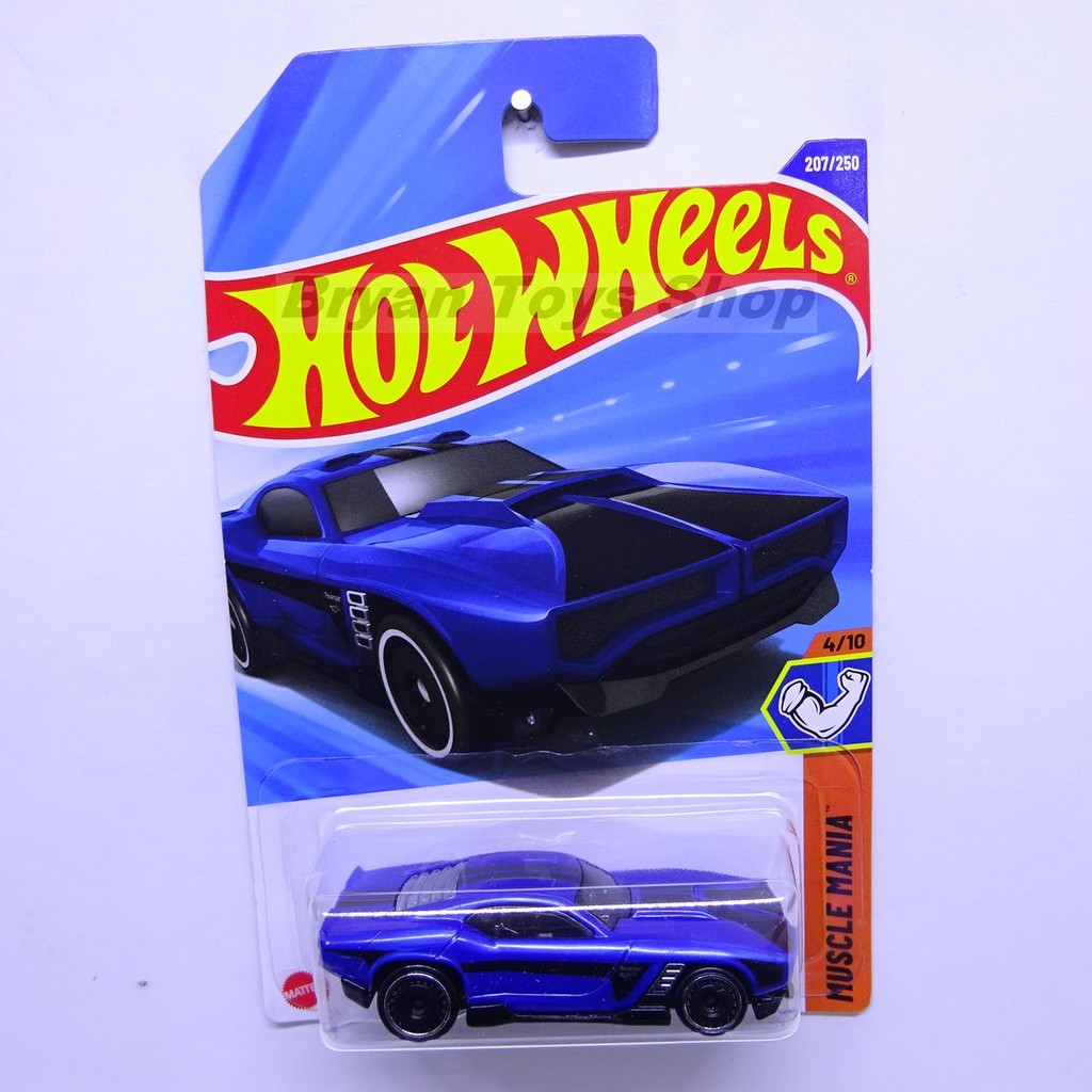 Hot Wheels Ravenger S T Blue Racing Car Shopee Malaysia
