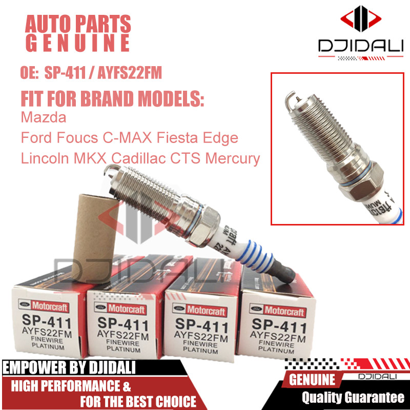 Pcs Platinum Spark Plug Sp Ayfs Fm For Mazda Ford Foucs C Max