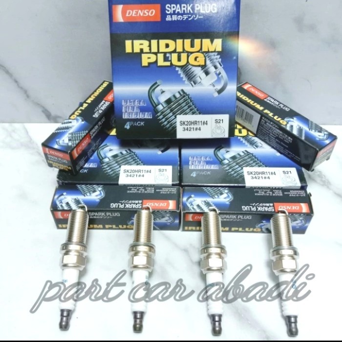 Iridium Spark Plug Set Pc Original Denso Toyota Etios Valco Sk Hr