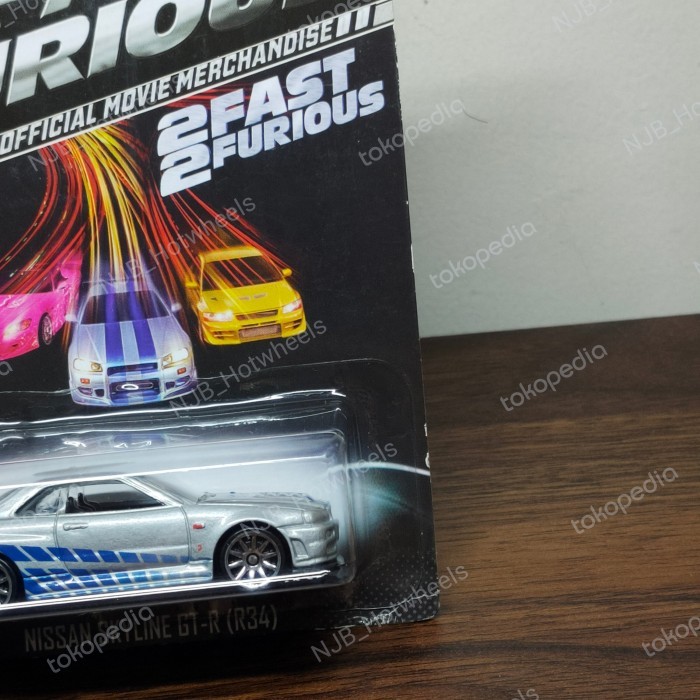 Hot Wheels Nissan Skyline R Fast And Furious Official Movie Merchant