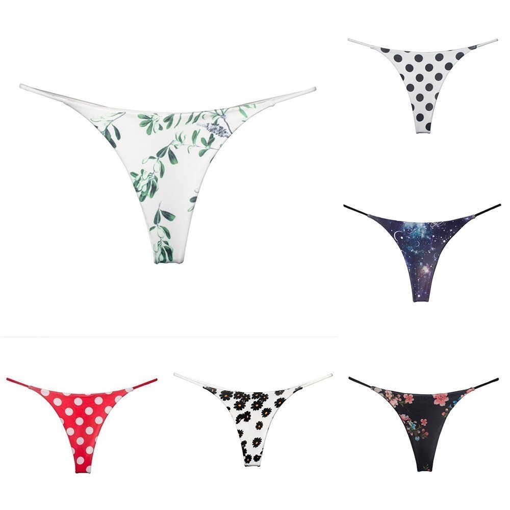 ELEA Women Sexy G String Bikini Thong Seamless Panties Lingerie