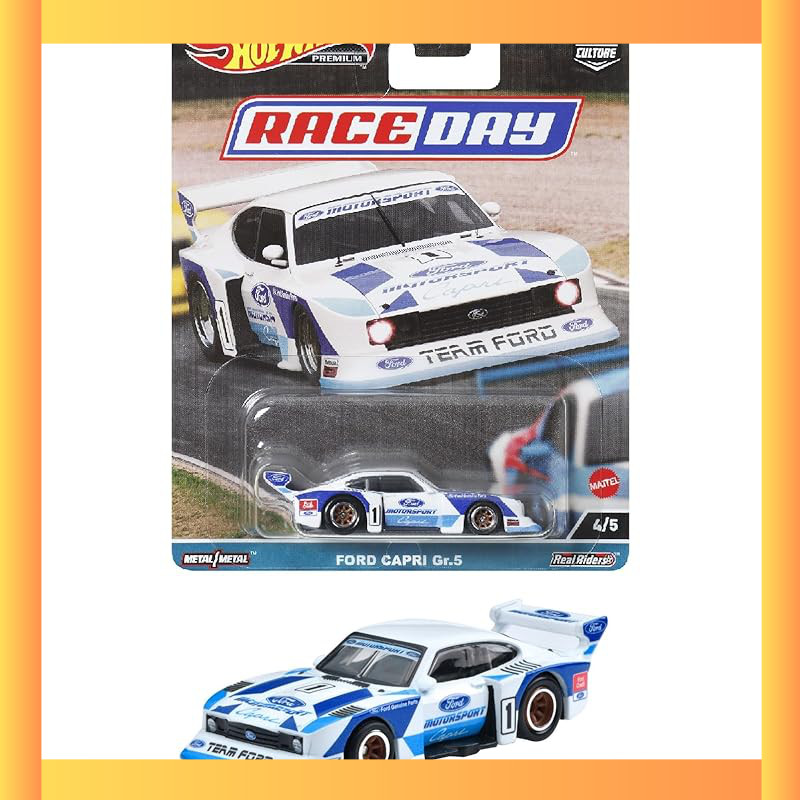 Hot Wheels Car Culture Race Day Ford Capri Gr 5 Ages 3 And Up