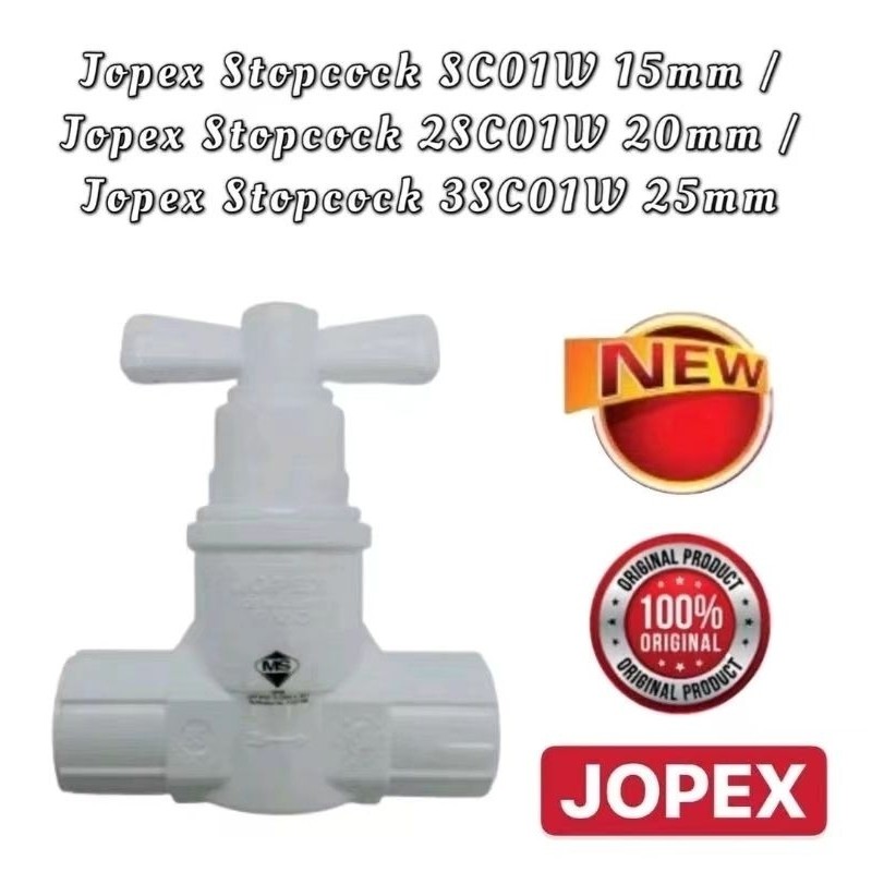 Ready Stock Jopex Stopcock Sc W Mm Jopex Stopcock Sc W Mm