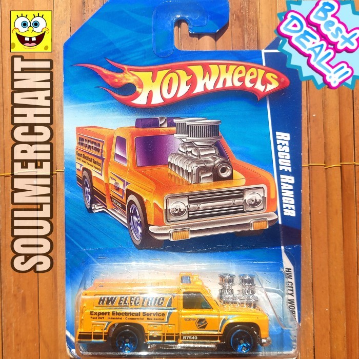 Hot Wheels Rescue Ranger Yellow First Response Shopee Malaysia