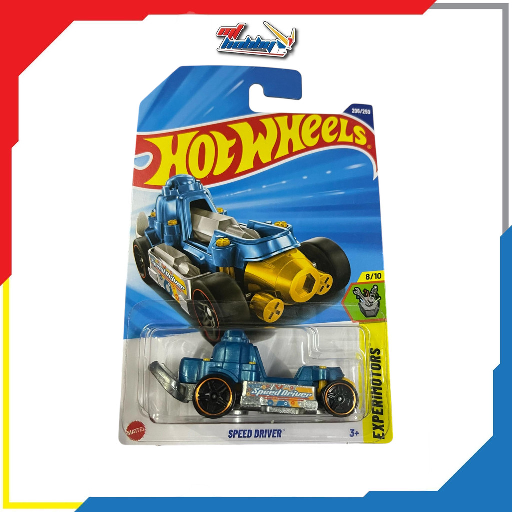Hot Wheels Speed Driver Blue Shopee Malaysia