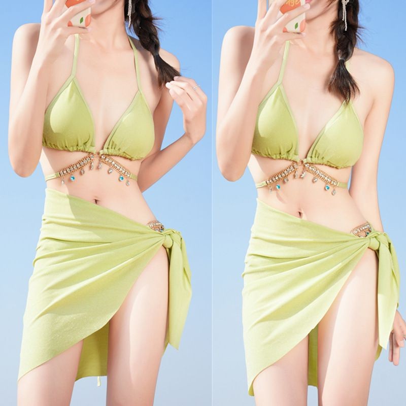 Swimsuit Swimsuit Women BIKINI BIKINI Hot Spring Split Three Pie