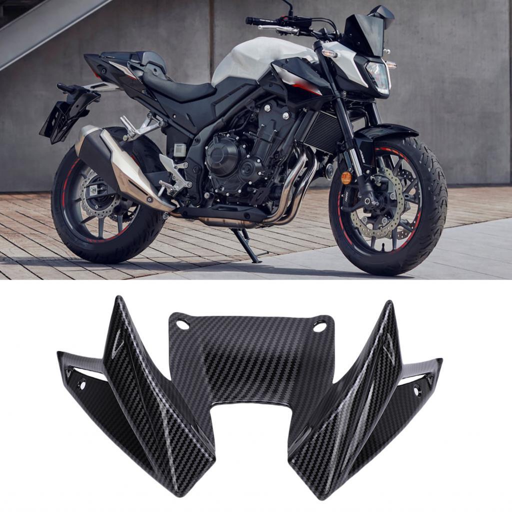 Houglamn Oreilet Motorcycle Naked Front Spoiler Winglet Aerodynamic