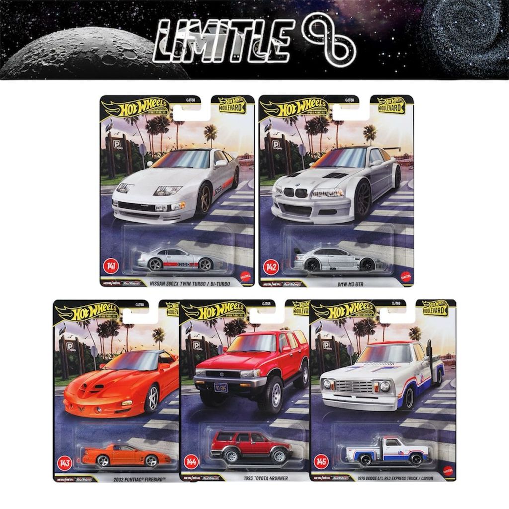 Hot Wheels Premium Boulevard Set Dash Premium Set Pcs Shopee