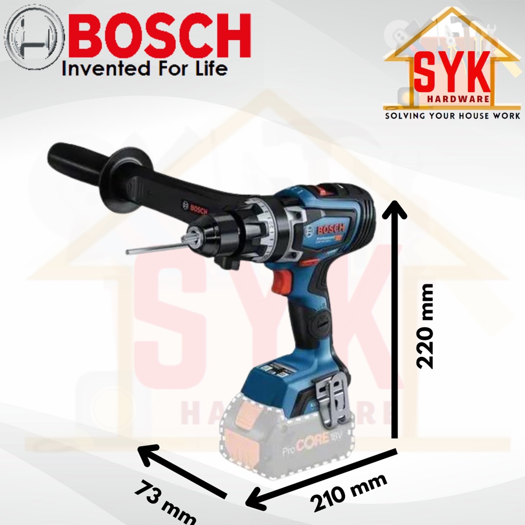 Syk Bosch Gsb V C Gsb V C Cordless Impact Drill Driver Solo