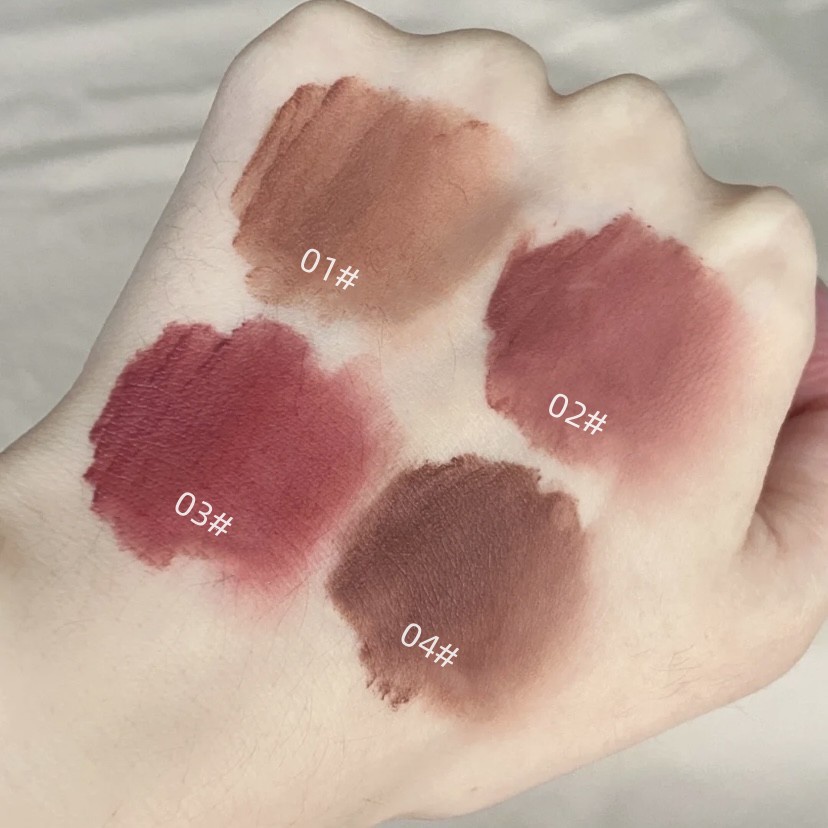 KAKASHOW Cyber Nude Brown Lip Mud Soft Velvet Matte Premium Lip Tint