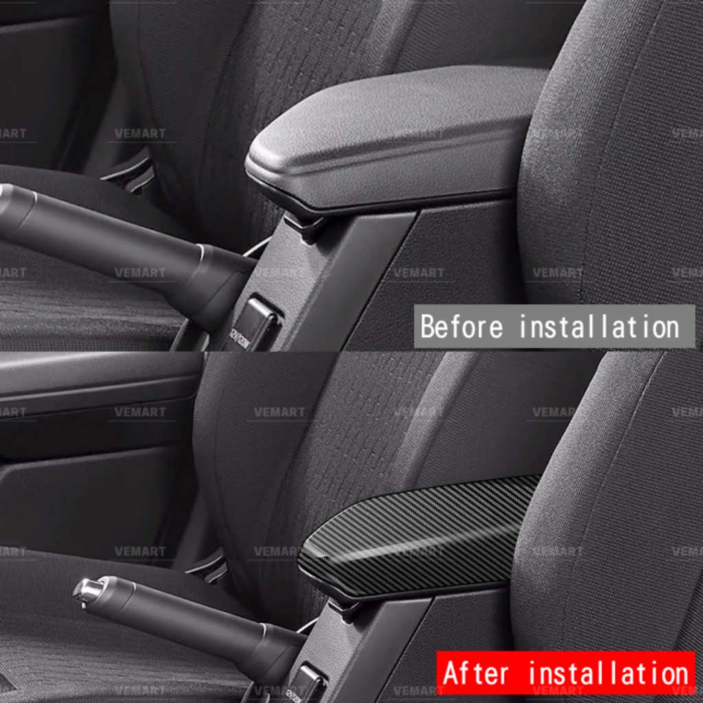 Vemart Perodua Alza New Facelift Carbon Fiber Interior Decoration