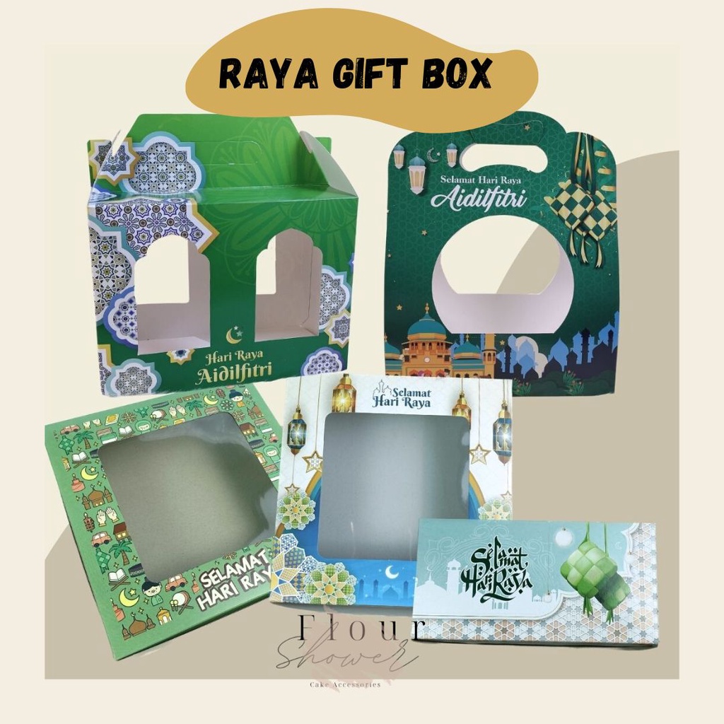 Hari Raya Gift Box Cake Box Kotak Kuih Raya Kotak Biskut Kotak Hamper