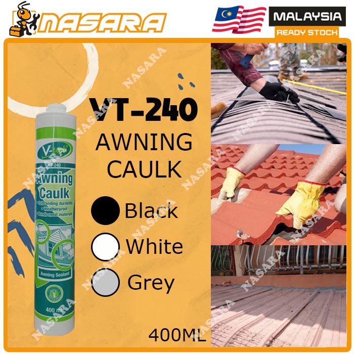 Nasara V Tech Vt Ml Awning Caulk Silicone Awning Adhesive