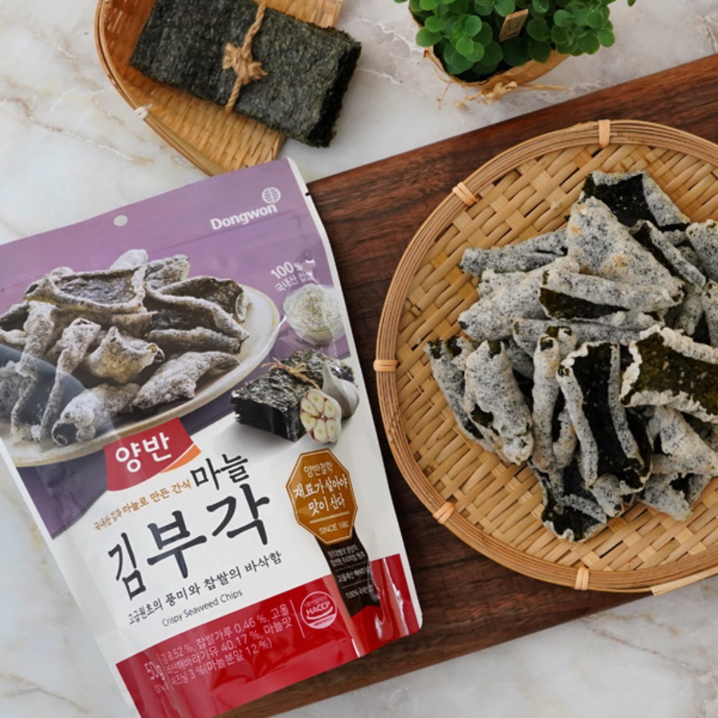 Dongwon Yangban Seaweed Collection 50g Korean Snacks Seaweed Flakes