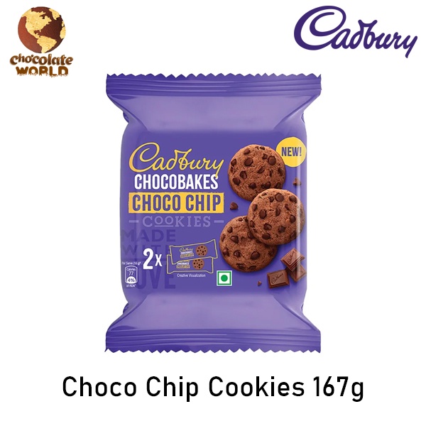 Cadbury Chocobakes Choco Chip Cookies G Shopee Malaysia