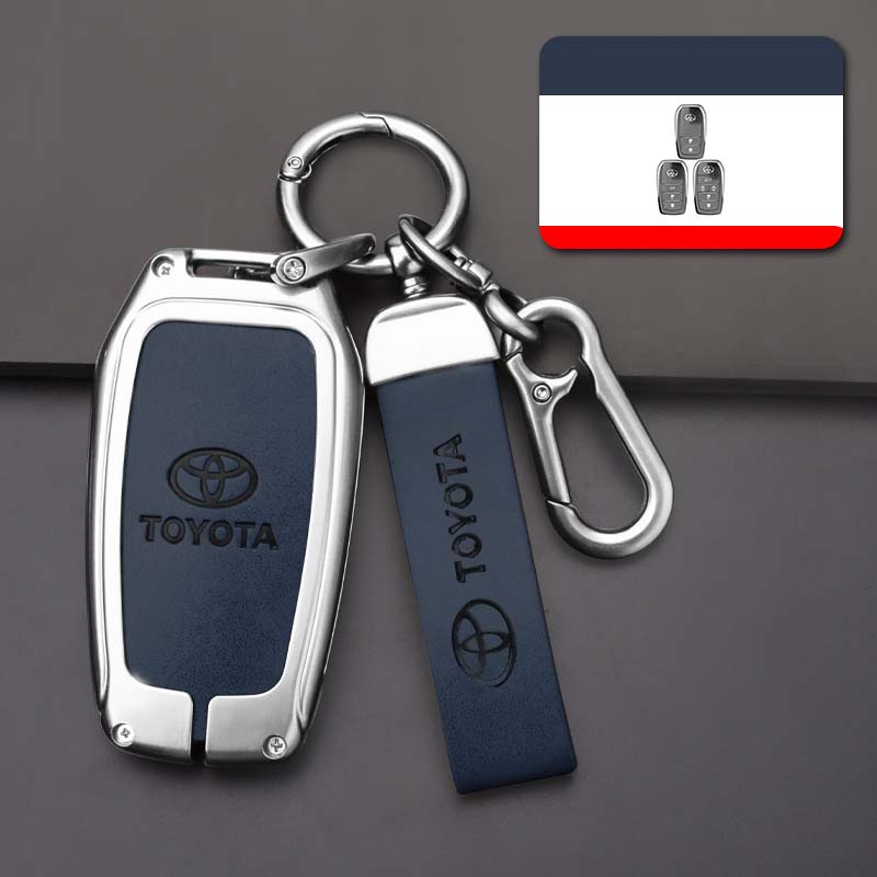 Zinc Alloy Car Key Cover Case For Toyota RAV4 Highland Coralla Hilux