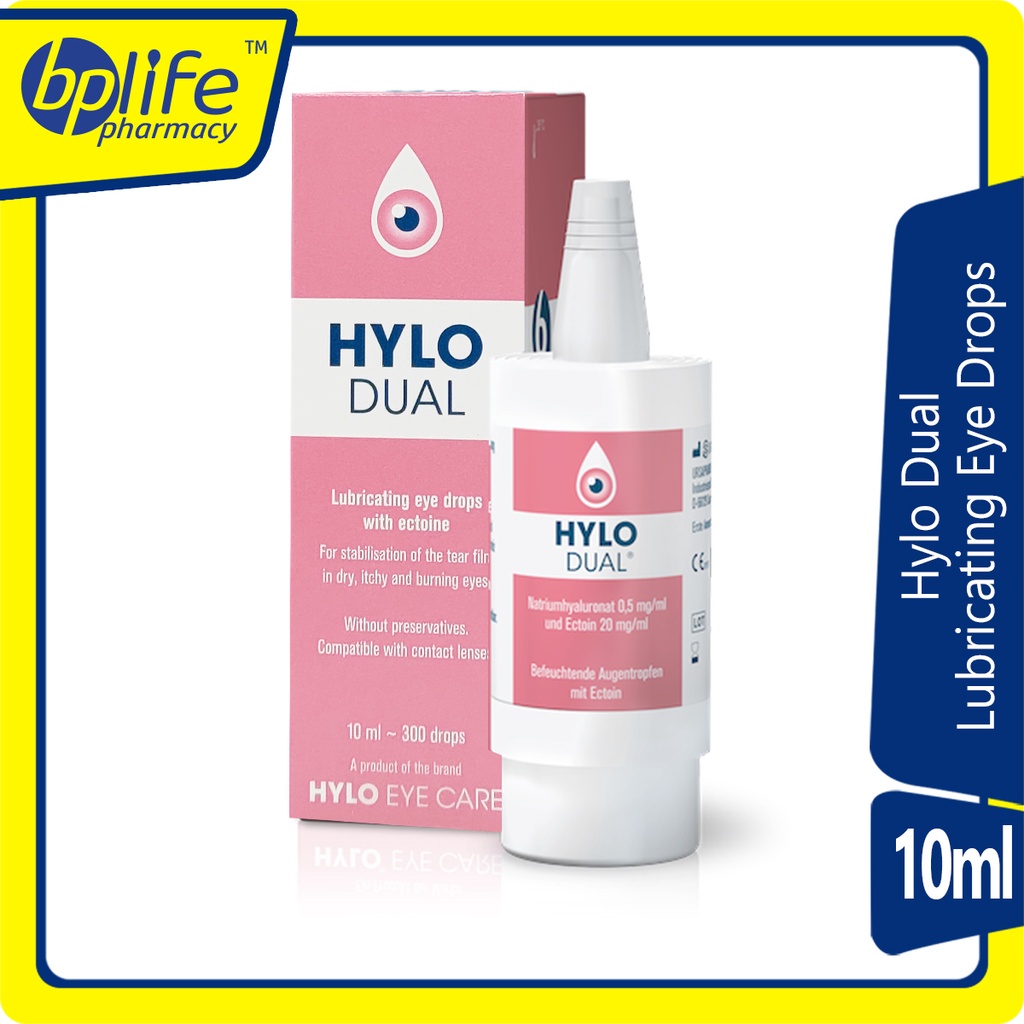 Hylo Dual Lubricating Eye Drops Ml Shopee Malaysia