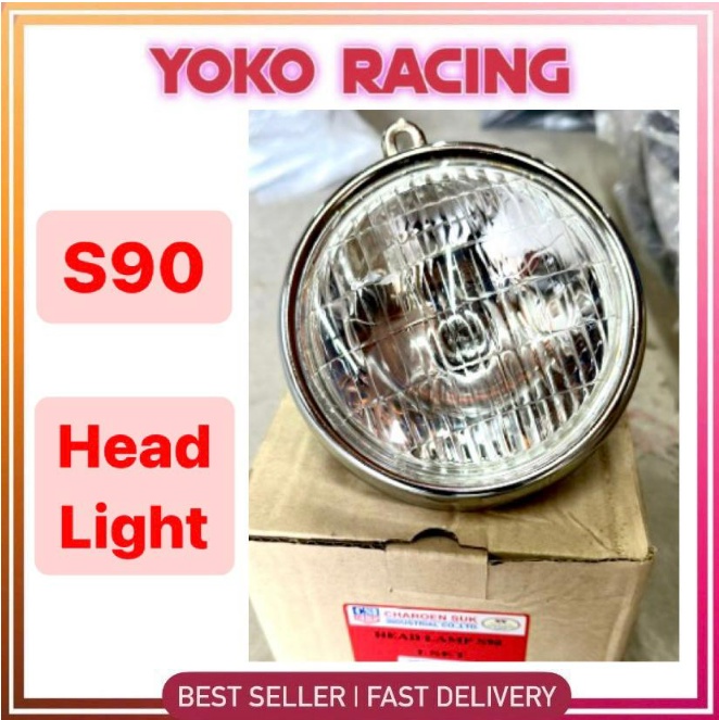 Honda S90 C200 CHALY FRONT HEAD LAMP ASSY HEAD LIGHT LAMPU BESAR DEPAN