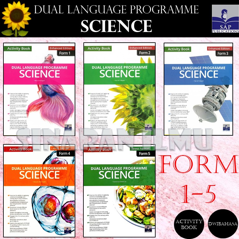 DUAL LANGUAGE PROGRAMME SCIENCE ENCHANCED EDITION ACTIVITY BOOK FORM 1