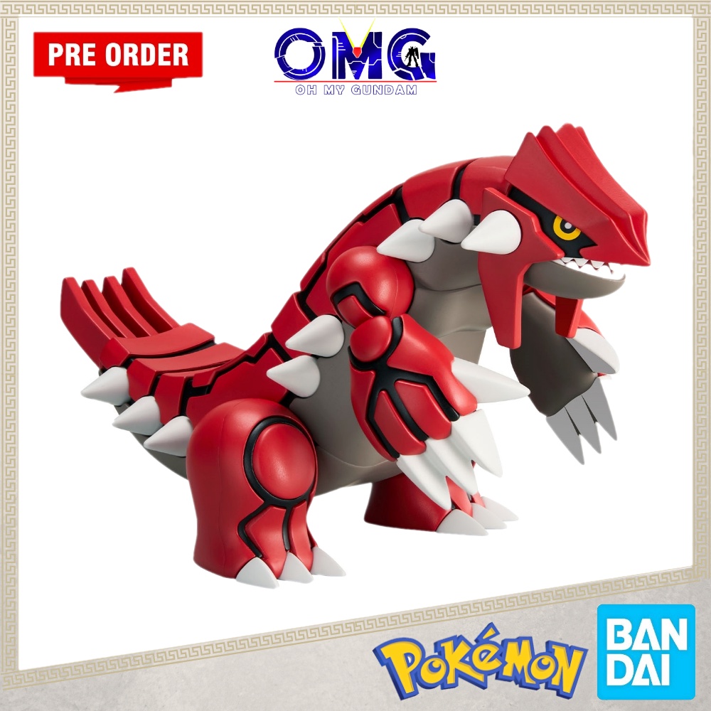 Bandai Pokemon Plastic Model Collection 54 Select Series Groudon 65727