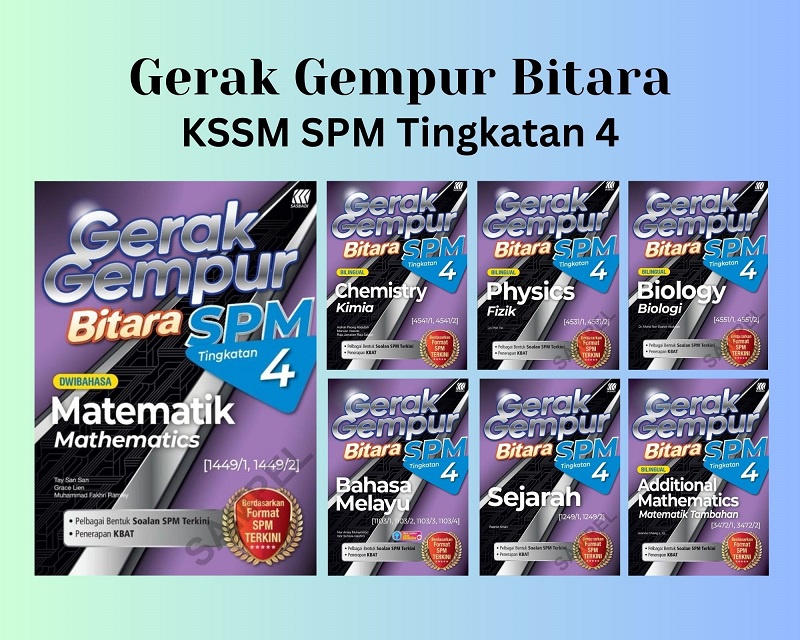 Sasbadi Gerak Gempur Bitara Kssm Spm Tingkatan Shopee Malaysia