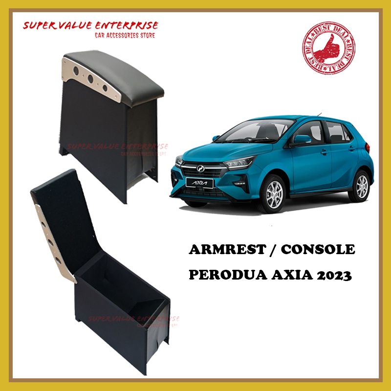 Pvc Side Car Armrest Console Box Arm Rest For Perodua Axia