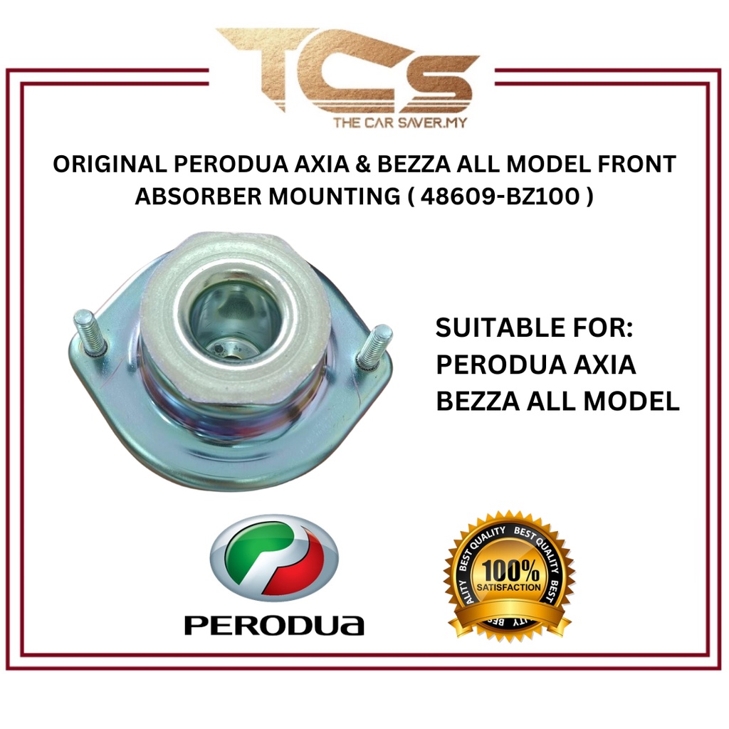 ORIGINAL PERODUA AXIA BEZZA ALL MODEL FRONT ABSORBER MOUNTING 48609