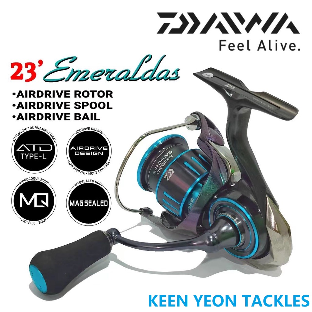 DAIWA 23 EMERALDAS RX LT FISHING REEL SPINNING Shopee Malaysia