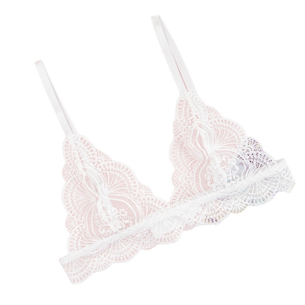 Lucky Triangle Cup Slim Strip Sexy Lingerie Women S Lace Lace Lace
