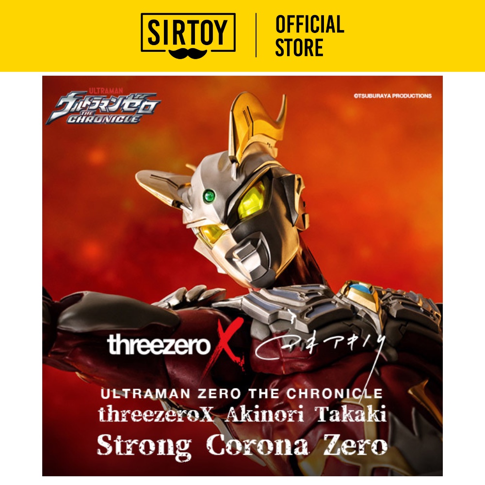 Threezero Threezerox Akinori Takaki Strong Corona Zero Ultraman