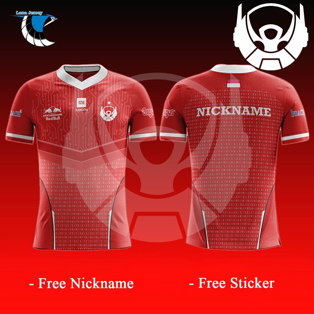 Latest Bigetron BTR Gaming Jersey 2023 Mlbb Freefire Aov Pubg Full