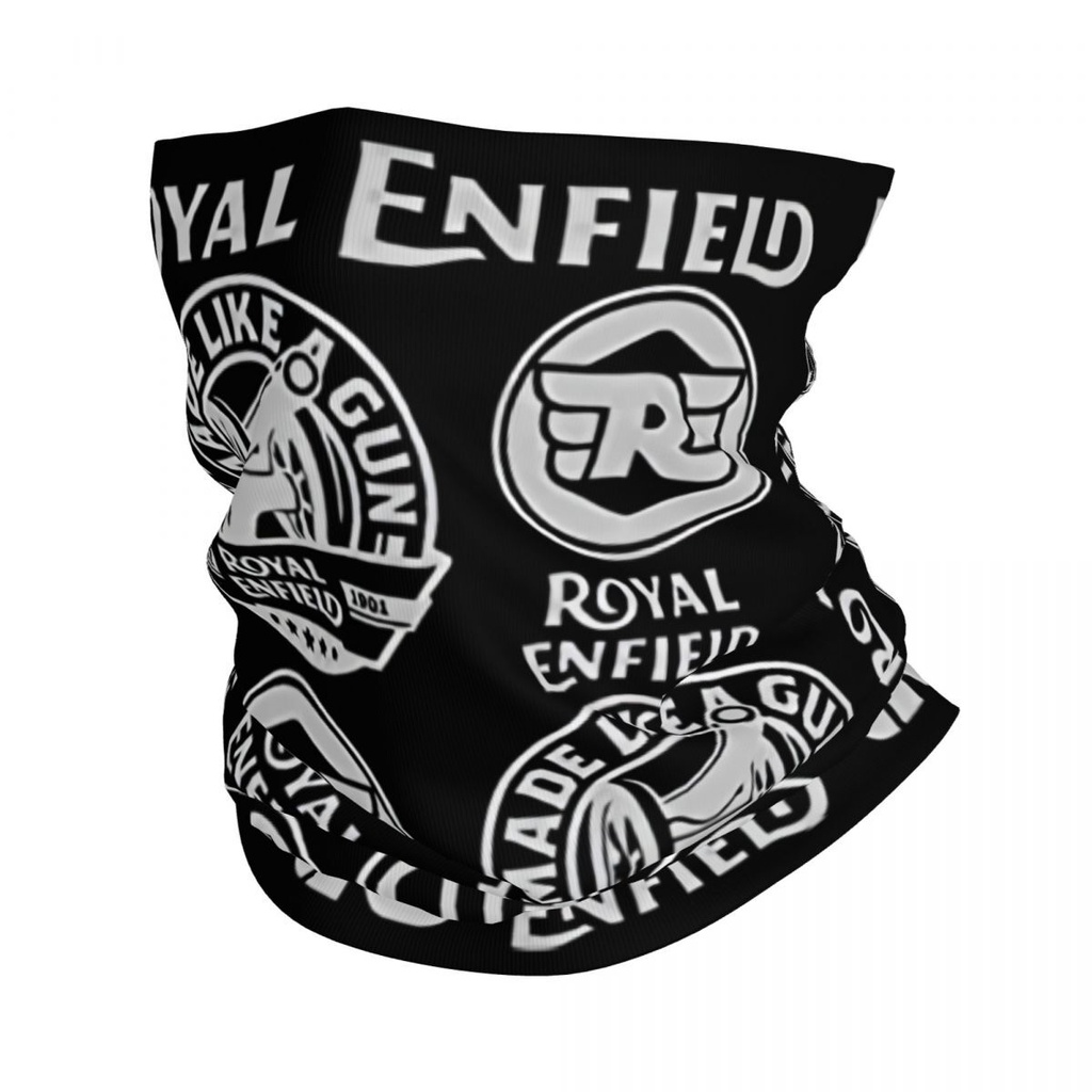 Royal Enfields Motorcycle Motor Bandana Neck Gaiter Windproof Face