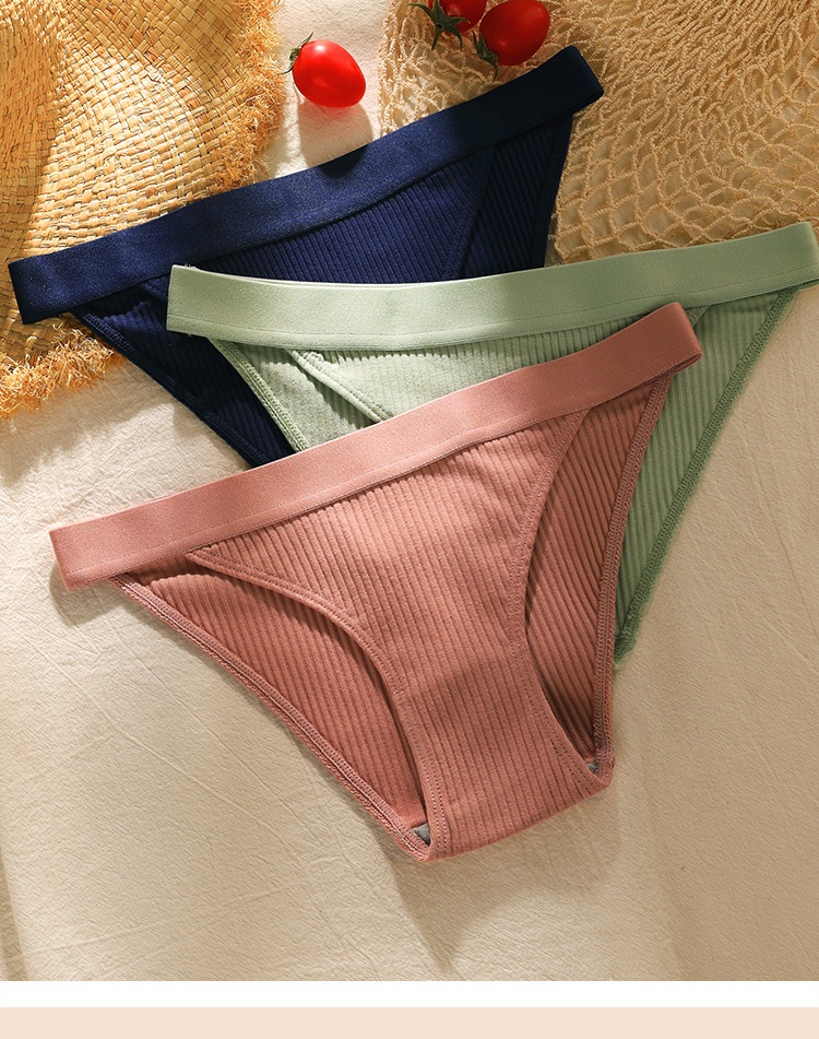 ECMLN Sexy Panty For Women Cotton Briefs Bikini Short Panties