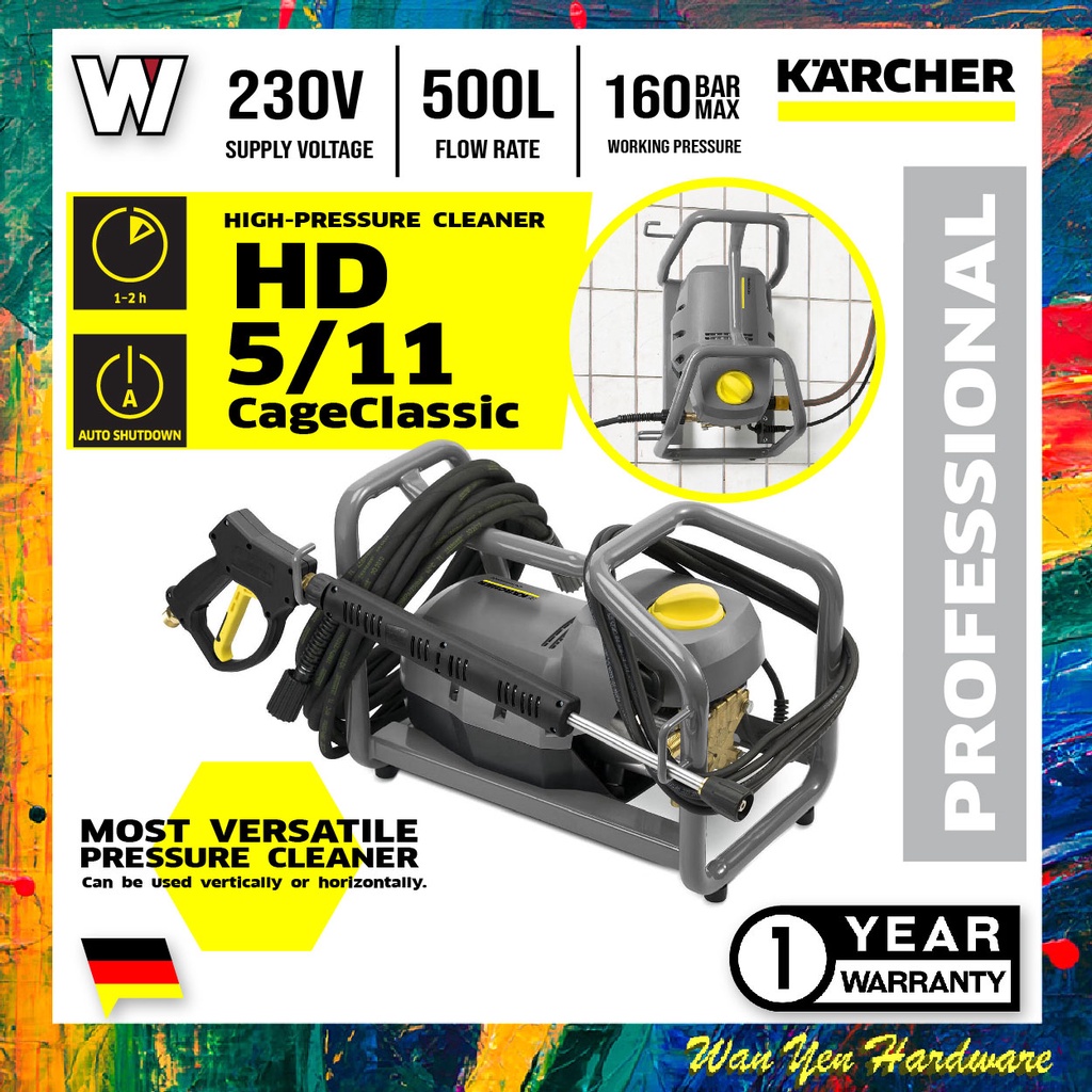 Karcher Hd Cage Classic High Pressure Cleaner Shopee Malaysia