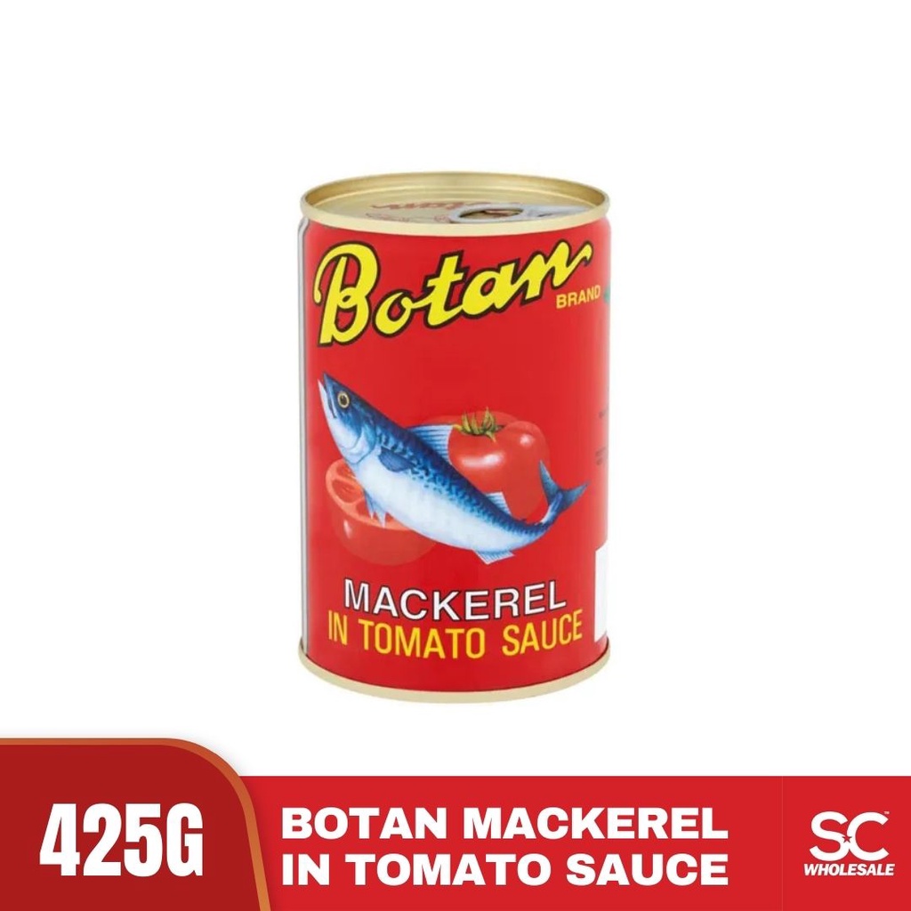 Botan Mackerel In Tomato Sauce G Shopee Malaysia