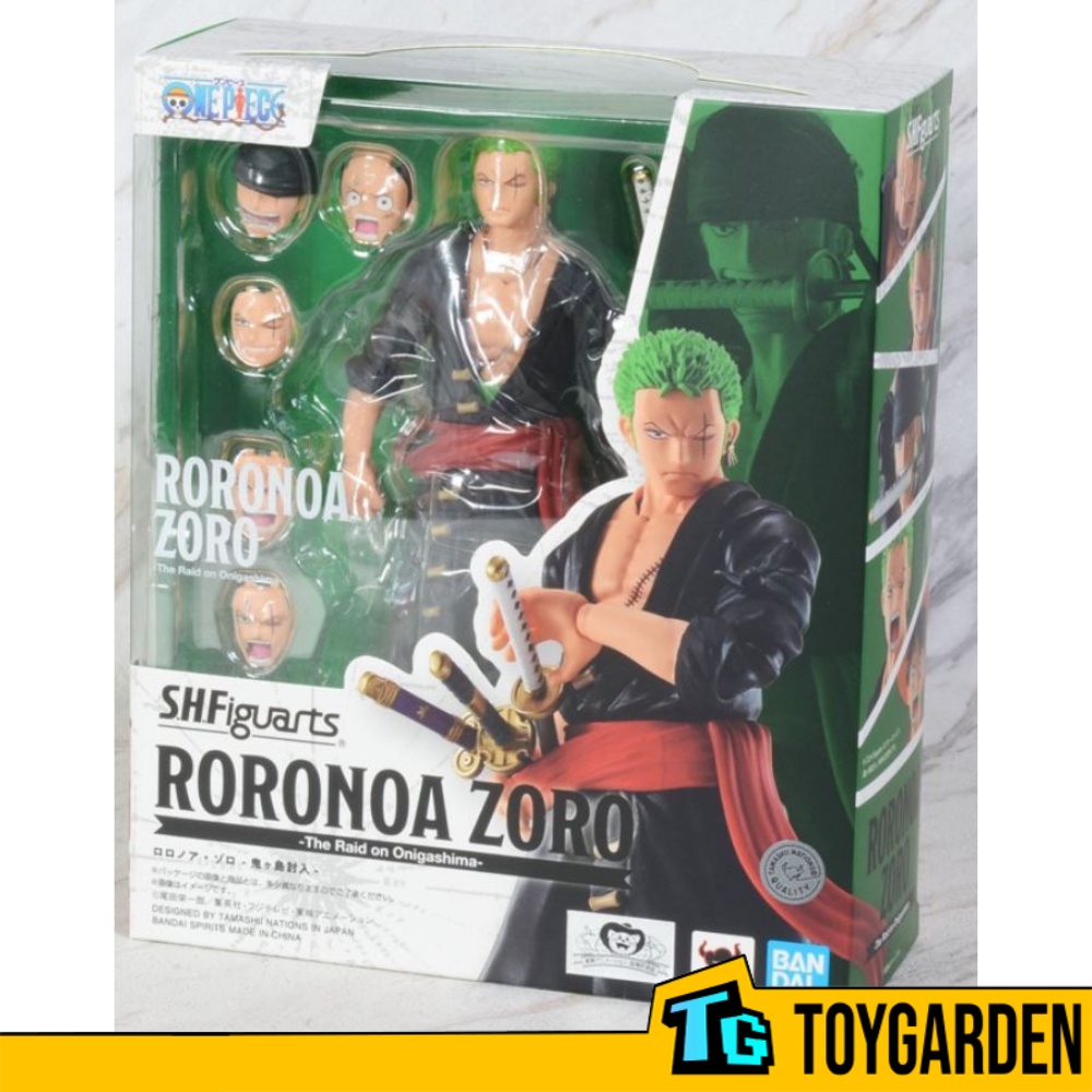 Bandai Tamashii Nations S H Figuarts One Piece Roronoa Zoro The Raid