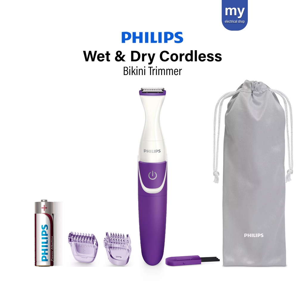 Philips BRT383 Women Private Bikini Trimmer Hair Removal Wet Dry