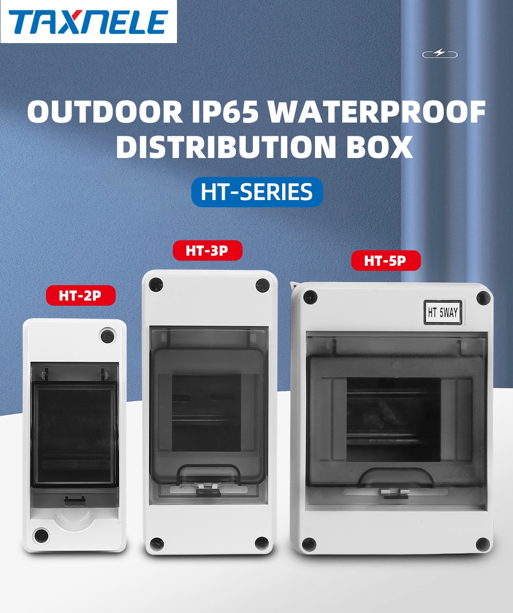 Ip Waterproof Electrical Distribution Box Ways Mcb Switch Pc