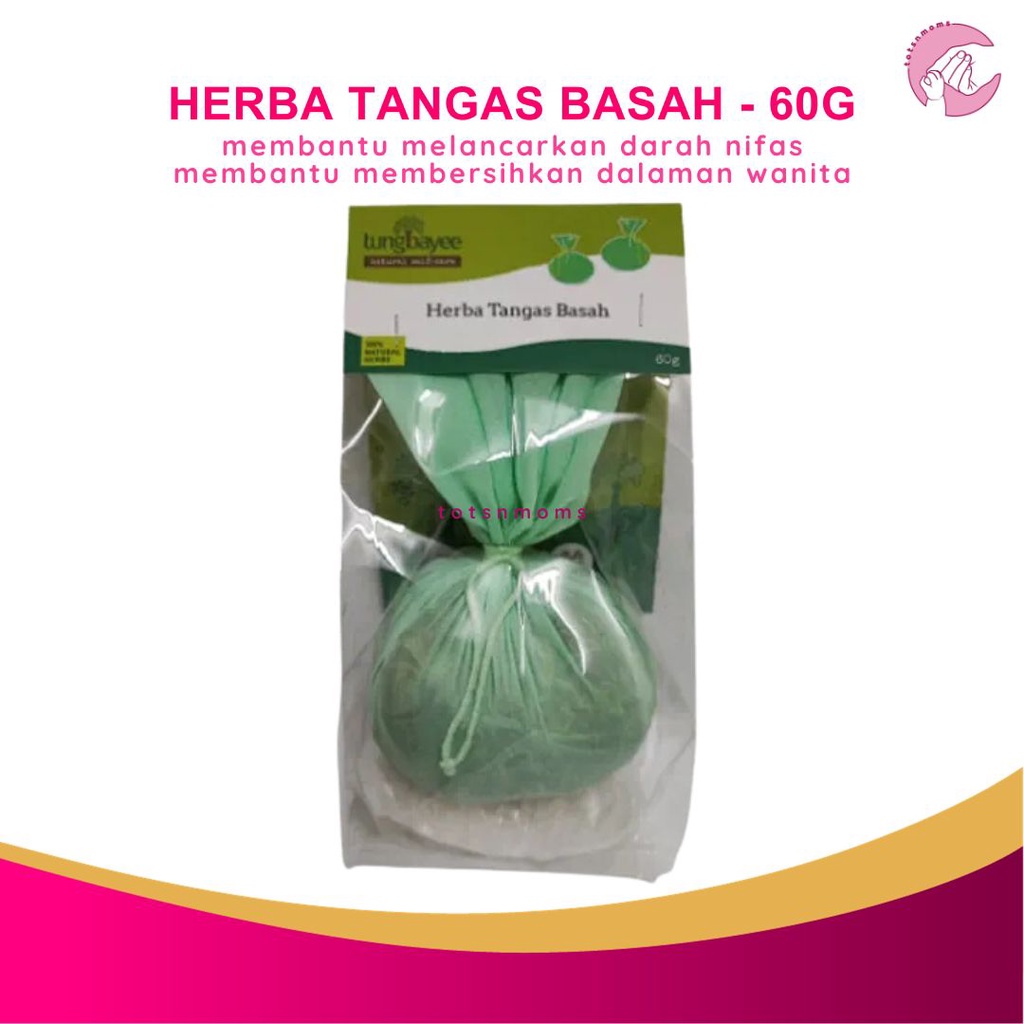 Tungbayee Tangas Herba Basah 60G Tots My With FREE GIFT Totsnmoms