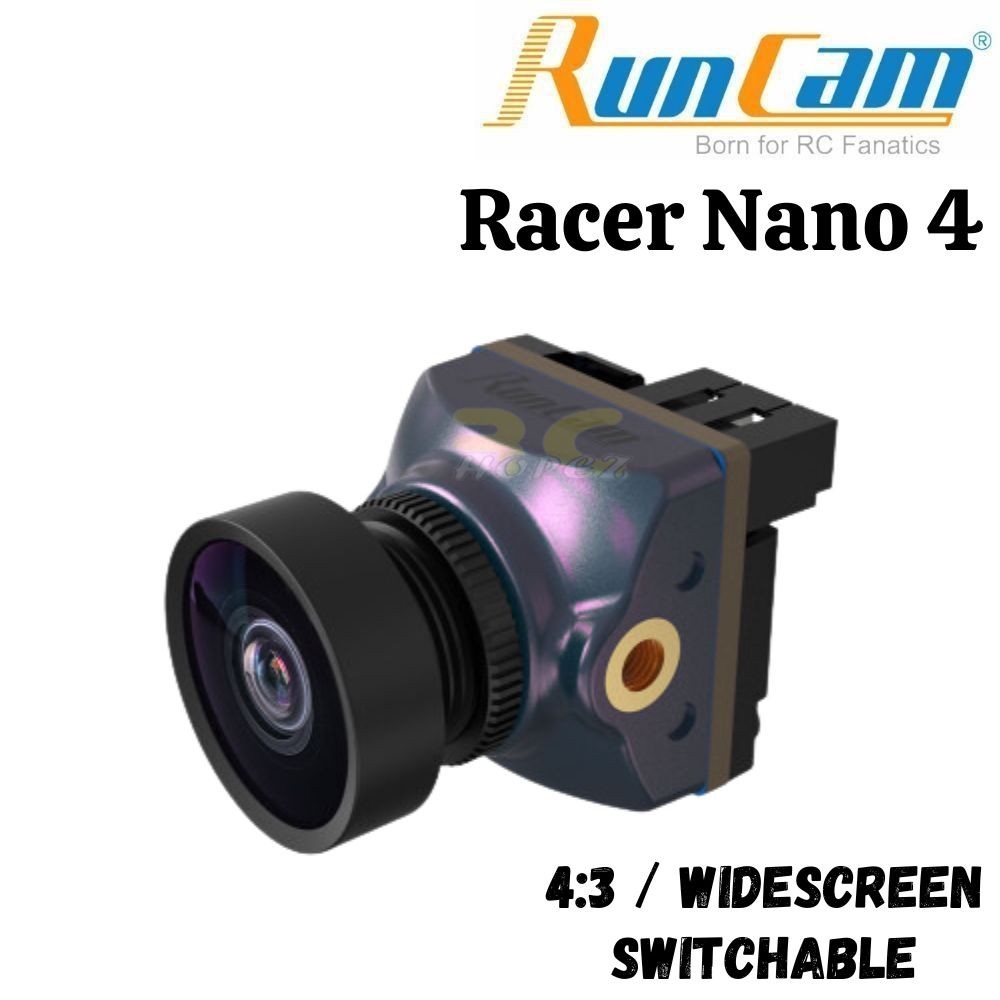 Runcam Racer Nano Super Wdr Cmos Tvl Widescreen Switchable